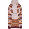 4 Styles, Soft Fair Isle Dog Sweater: Pink / 16
