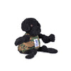 Warrior Canine Connection, Black Lab Knottie® Plush Dog Toy