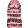 4 Styles, Soft Fair Isle Dog Sweater: Chic Beige / 16