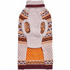 4 Styles, Soft Fair Isle Dog Sweater: Chic Beige / 16