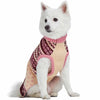 4 Styles, Soft Fair Isle Dog Sweater: Chic Beige / 16