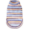 Custom-knit & Dyed Cozy Soft Gradient Yarn Crew Neck Sweater: Serene Blue / 8“