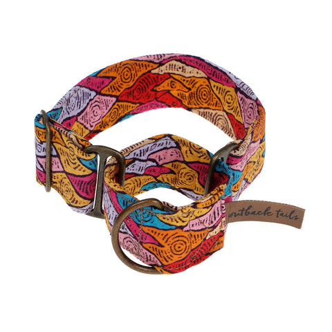 Martingale Collar - Sand Dunes: Medium (Whippets)