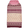 4 Styles, Soft Fair Isle Dog Sweater: Chic Beige / 16