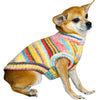 Custom-knit & Dyed Cozy Soft Gradient Yarn Crew Neck Sweater: Serene Blue / 8“