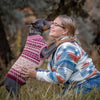4 Styles, Soft Fair Isle Dog Sweater: Beige / 16