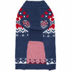 Festive Family Sweater, Fair Isle  Sweater  in Navy Blue: Dog - Sweater / 18