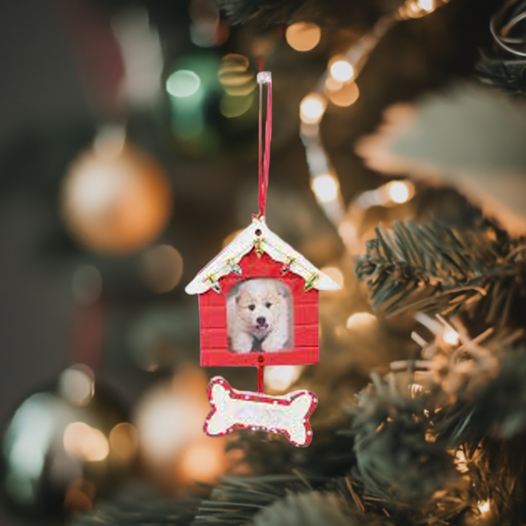 Personalized Dog House Ornament