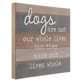 Rustic Dog Sign